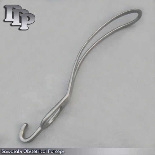 Sawasaki Obstetrical Forceps 30cm Gynecology INSTRUMENTS