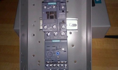 SIEMENS SIRIUS-3RT20271AK60 /3RB3026-1QB0 Overload Relay &amp; Contactor