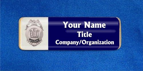 Police Badge Custom Personalized Name Tag Badge ID Cop Law Enforcement Officer
