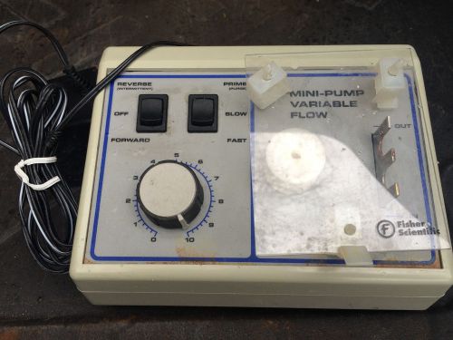 FISHER SCIENTIFIC MINI-PUMP VARIABLE FLOW13-876-1