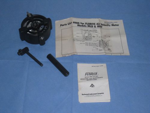 Vintage Florite Air Velocity Meter Made in U.S.A.