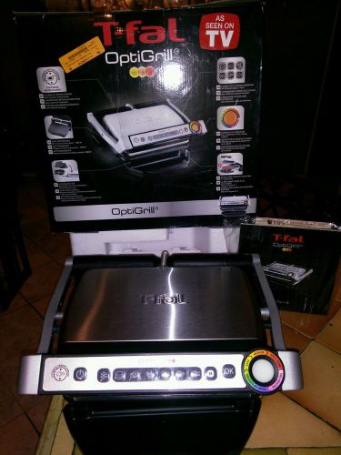 T-Fal OptiGrill 1800 Watt Multi-Function Countertop Grill 3608%1