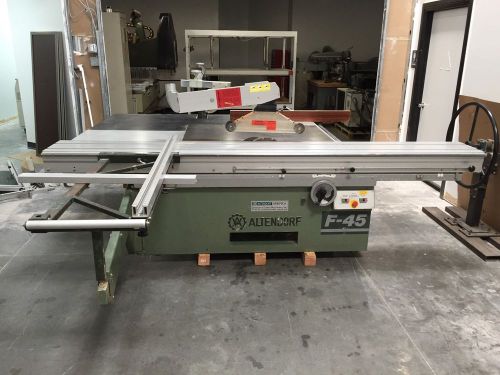 Altendorf F-45 Sliding Table Panel Saw w/ Extras