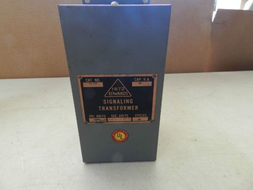 EDWARDS SIGNALING TRANSFORMER CAT 88-50 CAP 50 4-8-12