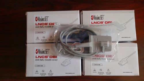 MASIMO LNCS DBI ADULT SPO2 Reuseable Sensor Ref # 2653 ***NEW***