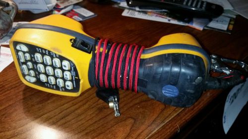 Fluke Networks TS44 Deluxe Test Butt Set Phone Speakers w/Clips