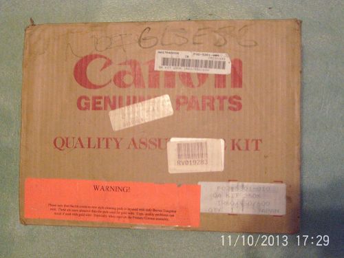 NOS 2007 Canon Quality Assurance Kit for Copier F02-5301-010