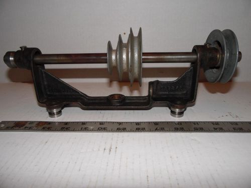 Vintage Lathe Cast Iron Counter Shaft Part