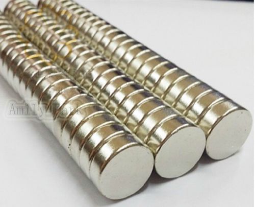 100pcs 15 X 4mm Neodymium Disc Super Strong Rare Earth N35 Small Fridge Magnets