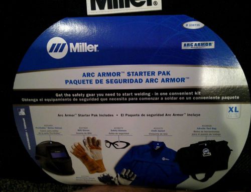 Miller xl x large arc armor starter pak #239726-
							
							show original title for sale