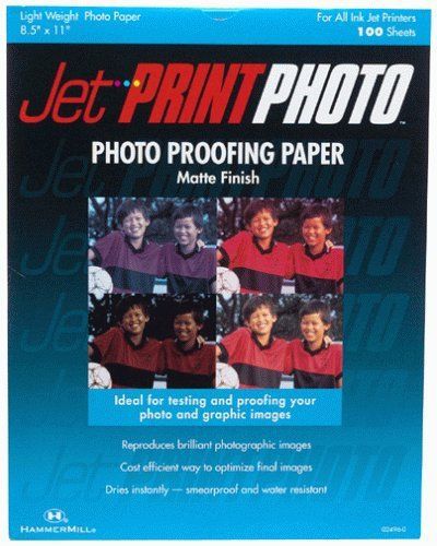 Photo Proofing Paper 8.5&#034; x 11 Economical way to Optimize Final Images 1000 sh