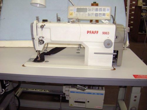 SEMI-NEW PFAFF SINGLE NEEDLE HIGH SPEED  MACHINE   MODEL#9063