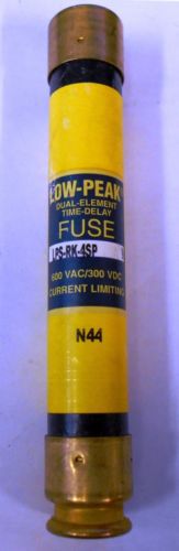 BUSSMANN LOW-PEAK FUSE, LSP-RK--4SP, 600VAC/300 VDC