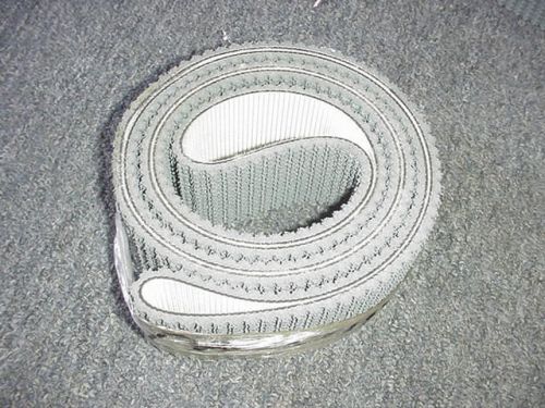 72 IN LONG GRAY Conveyor belt Neoprene Rough top  2ply 2&#034; WIDE x 72&#034; LONG APACHE