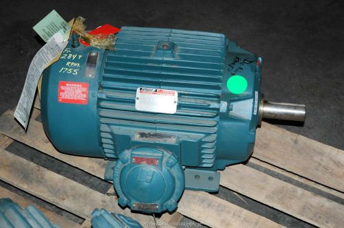 Reliance STD TEFC 25 HP Electric Motor XPrf Hazardous Locations 460V 384T - NOS