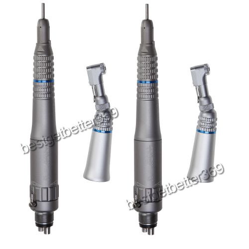 2X Dental Slow Low Speed Contra angle Motor kits E-motor 4 hole