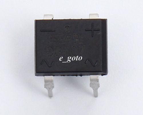 10PCS DB107 DIP-4 Hot Sale 1000V 1A Precise BRIDGE RECTIFIER hym