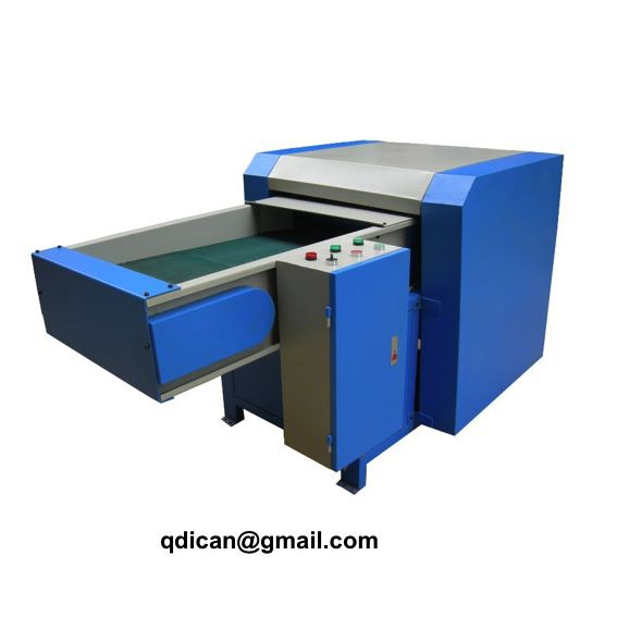 Microfiber opening machine