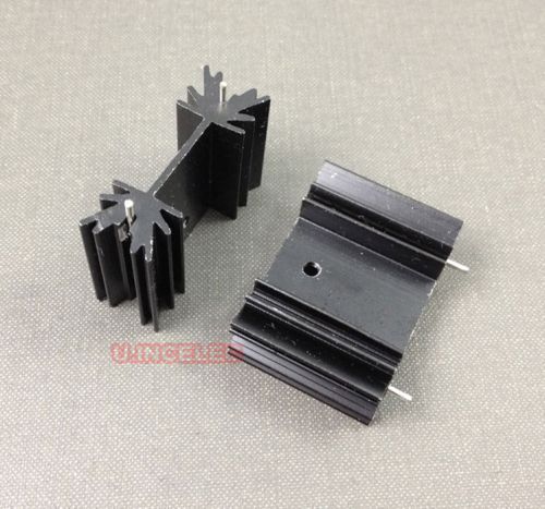 50pcs heatsinks to-220 heat sinks for power mosfet 35x25x12mm for sale