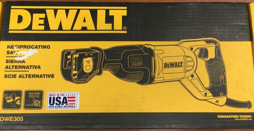 DeWalt DWE305 Reciprocating Saw