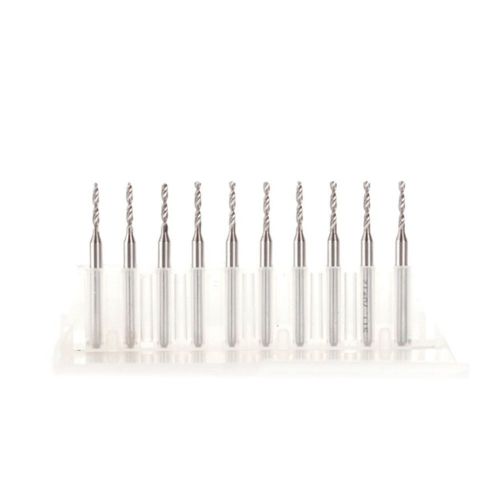 10 pcs 1.15 mm carbide steel micro engraving drill bits tool cnc bits  set for sale