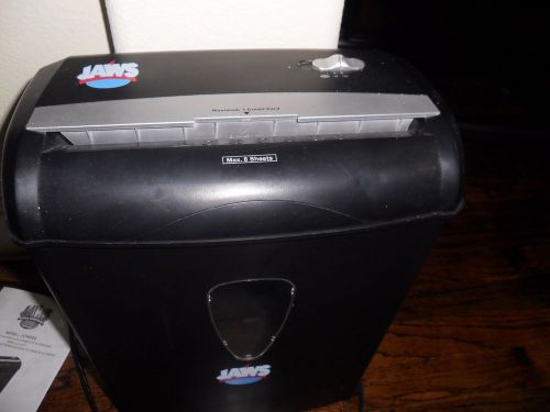 JAWS PAPER SHREDDER 8 PAGE CROSSCUT(HOMELAND) JCP8000