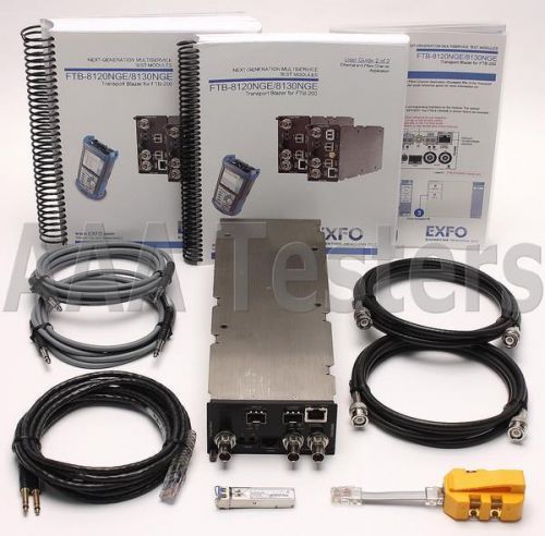 Exfo ftb-8120nge 10g ethernet otn power transport blazer for ftb-200 ftb-200-v2 for sale