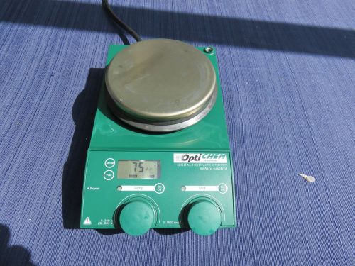 CHEMGLASS OPTICHEM Digital Hotplate Magnetic Stirrer  340C 1100RPM