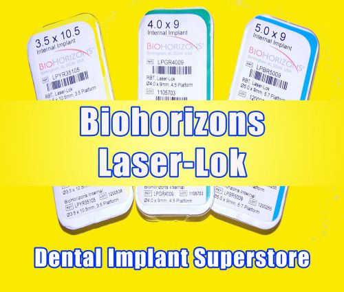 Biohorizons - Single Stage Laser Lok - 4 x 10.5mm - Exp. 2018 - 12