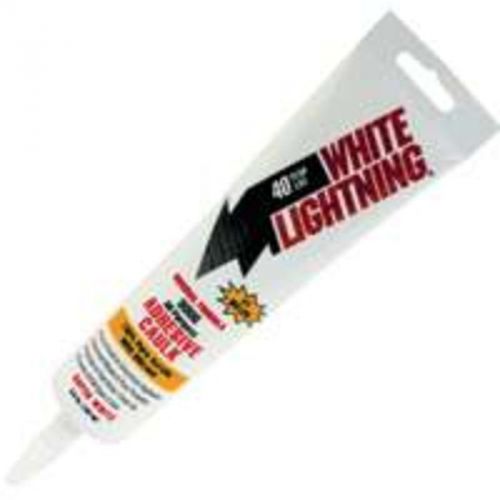 5.5Oz Tub/Tile Adhesive Caulk WHITE LIGHTNING Tub and Tile Caulk 300612