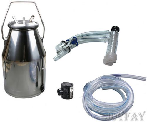 304 stainless steel milch milk goat sheep milker milking machine bucket barrel for sale