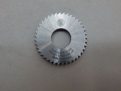 1x.1563 x 3/8&#034;  Jeweler Slitting Saw Germany Controx