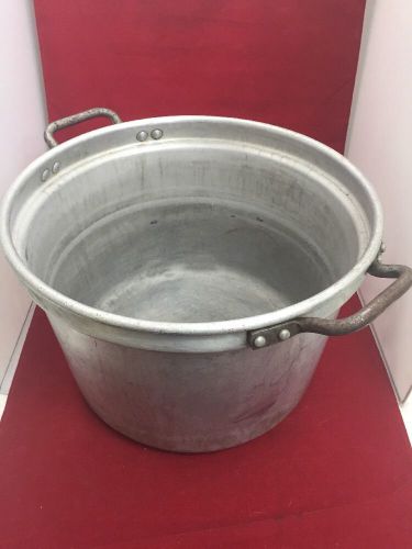 Commercial Kitchen Large Aluminum Stock Pot Heavy Duty 18&#034;x12&#034;