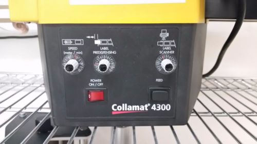 Factory Refurbished Collamat 4300 - 4310 RH labeler Guhl Scheibler HM Group 95mm