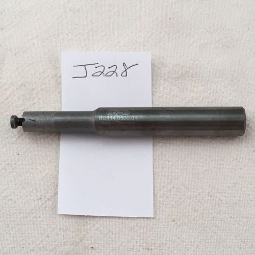 1 USED PH HORN CARBIDE BORING BAR. BU114.0500.01 GROOVING BAR. GERMANY. {J228}