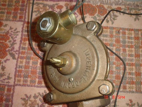 Imperial Brass 2&#034; NPT Solenoid 115VAC New!