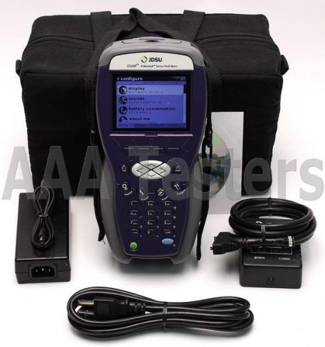 Jdsu dsam-6000a xt 8mhz euro docsis 3.0 meter w/ home cert dsam-6000 dsam-6300 for sale