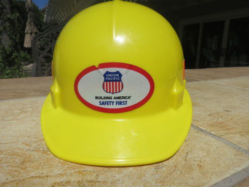 Union pacific railroad yellow hard hat asc jackson safety first for sale