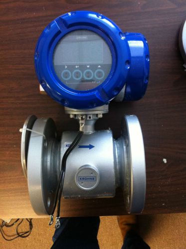 New Krohne Magnetic Flow Meter Enviromag 2300C