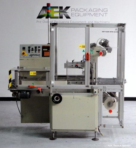 Used- multipack model f-40 carton multi-pack stretch bander/shrink bundler. bund for sale