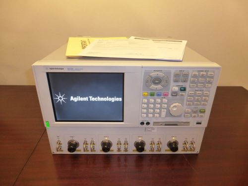 Agilent n5230a 20ghz 4 port vector network analyzer w/ opts 010/080/246 - cal&#039;d! for sale