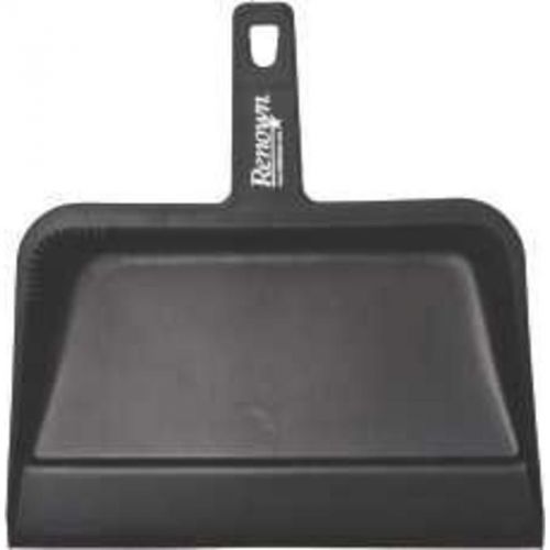 Dust Pan  Heavy Duty  Black Renown Brushes and Brooms 880525 075877707123
