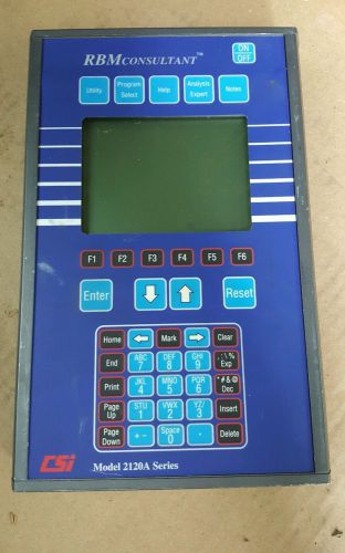 CSI 2120A series rbm consultant vibration analyzer rbmconsultant