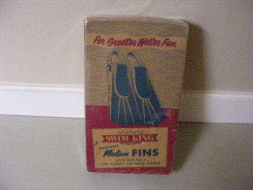 Vintage / Antique Swim King Rubber Swim Fins