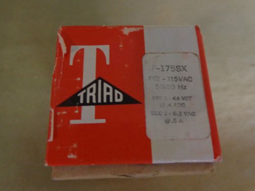 TRIAD F-175SX PRI 115 VAC 50/60 HZ TRANSFORMER