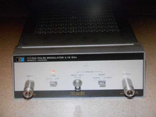 HEWLETT PACKARD 11720A PULSE MODULATOR SIGNAL GENERATOR ----- LOT 898