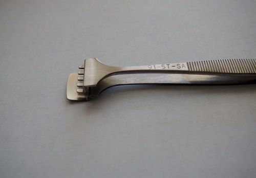 Heco Brand Wafer Handling Tweezer 5 Teeth Top Paddle Made In Switzerland