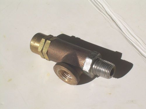 500 PSI Side Port Pressure Relief Valve Carpet Cleaning Truckmount