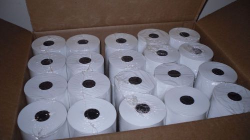 100 ROLL 44mm THERMAL PAPER CASIO SHARP SANYO POS REGISTER 220&#039; CHECK OUT CASE