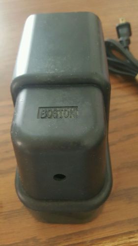 Boston Electric Pencil Sharpener Model 22 Black USA Office School Desktop USA